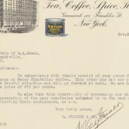 B. Fischer & Co. Inc. L...