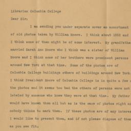 Letter from William Hodges ...