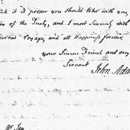 [Document, 1784 May 11]