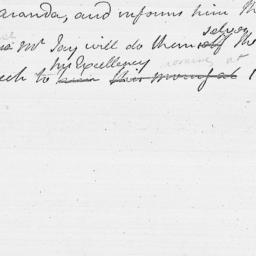 [Document, 1782 June 29]